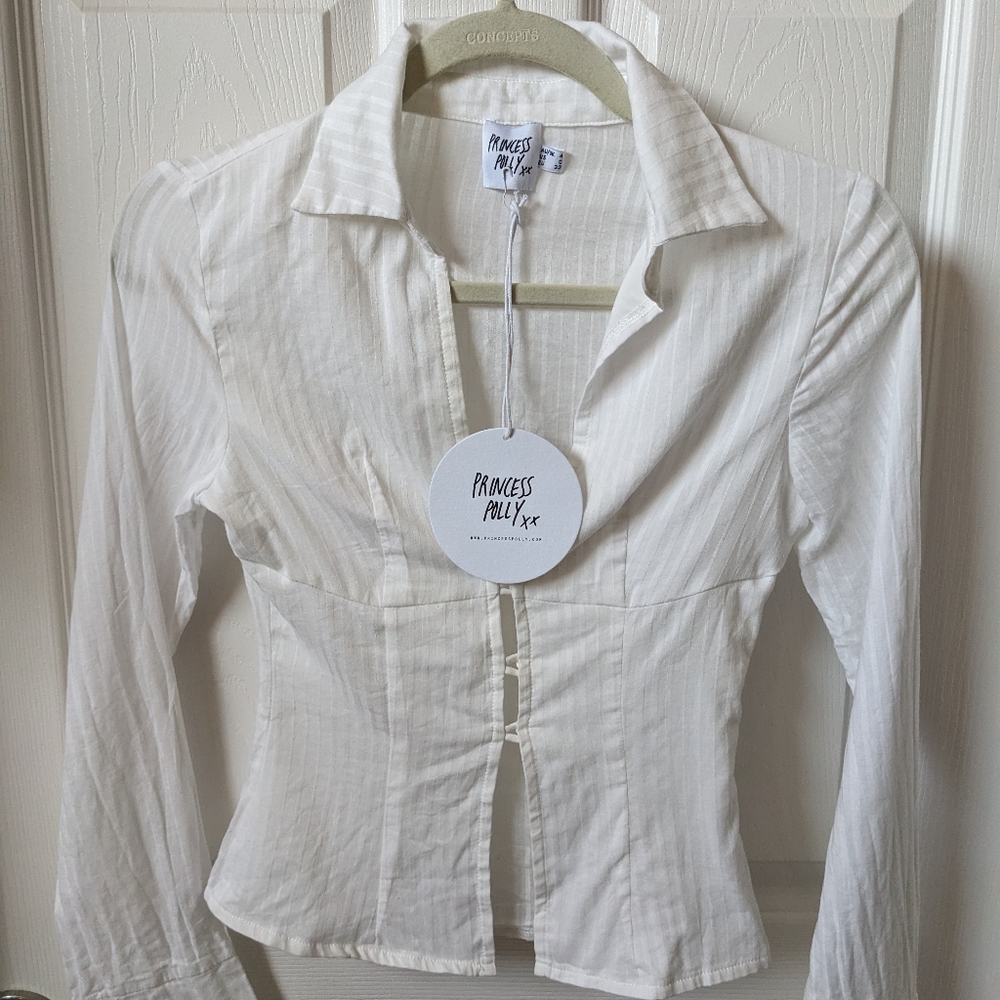 Princess Polly White Shirt